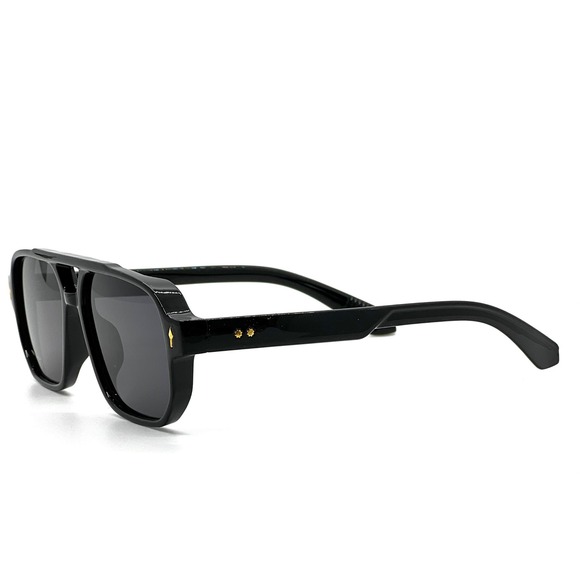 Trendy Black Aviator Sunglasses Women Square Frame Oversized Designer Style 2026 - Picture 6 of 11